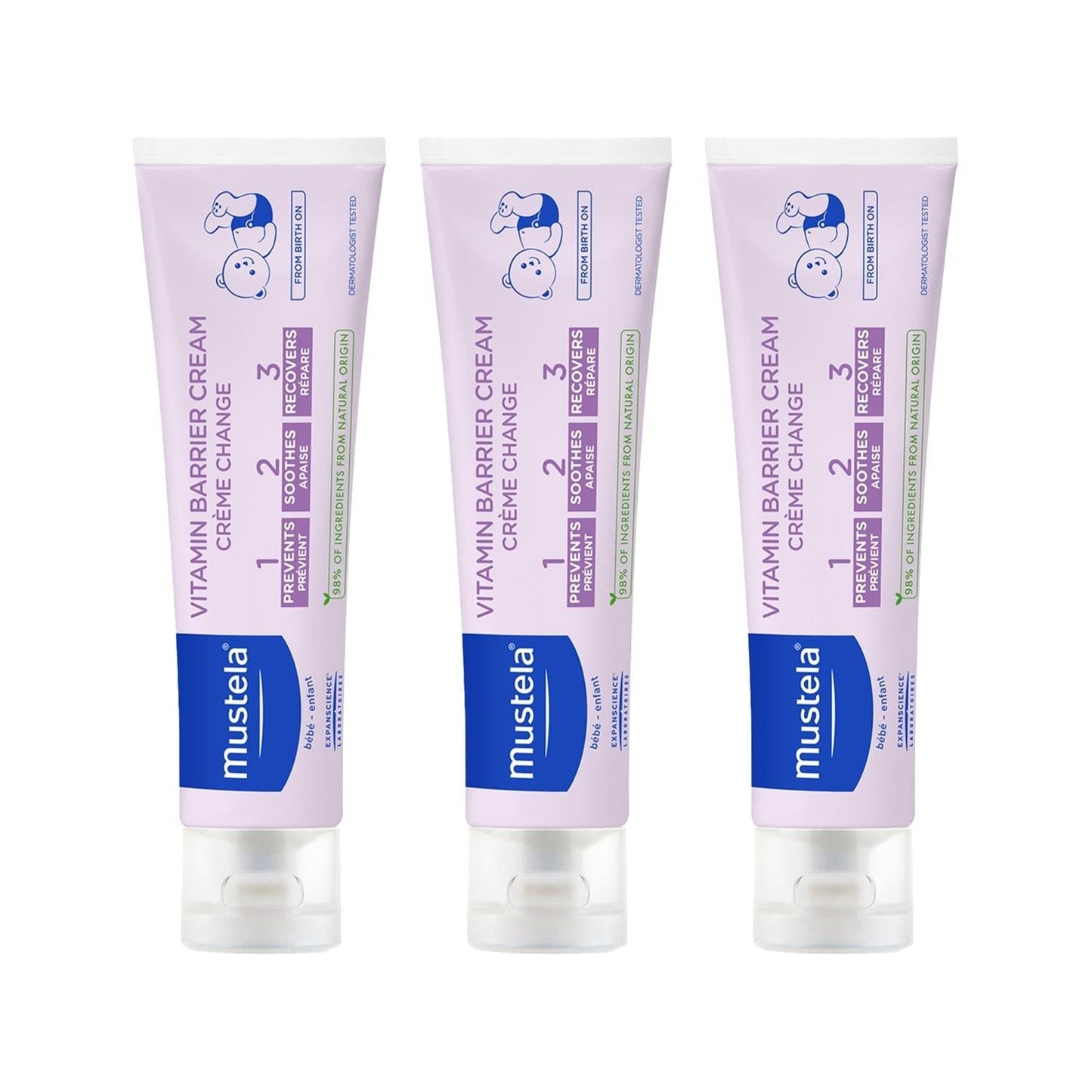 Mustela Vitamin Barrier 1-2-3 Diaper Cream 100 ml