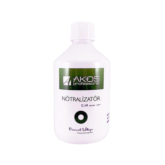 Akos Hair Neutralizer & Stabilizer 500ml - Professional Hair Care for Chemically Treated Hair
