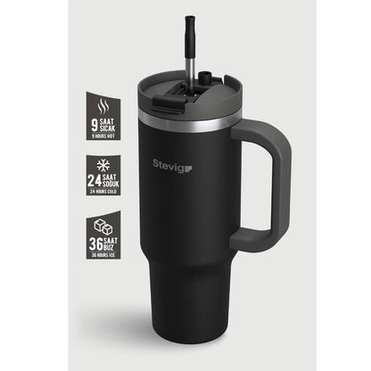 Stevig 2 Moods Termos 900 ml ST-236 Black