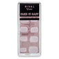 Rival Loves Me Fake Nails - Easy Adhesive Nail Tips for DIY Nail Beauty at Home (24 Pieces)