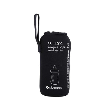 Silvercrest Baby Bottle Warmer - Portable, USB Powered, Safe & Fast Heating for On-the-Go Parents