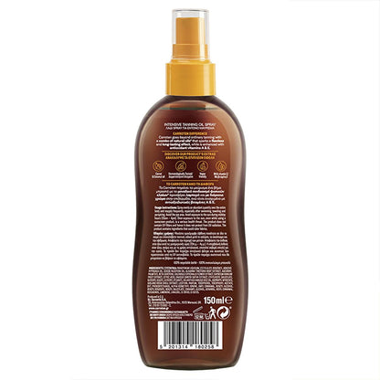 Carroten Intensive Tanning Oil SPF0: Get a Deep, Natural Bronzed Tan with Carrot & Coconut Oil | Moisturizing Sun Tanning Oil for Dark Tan