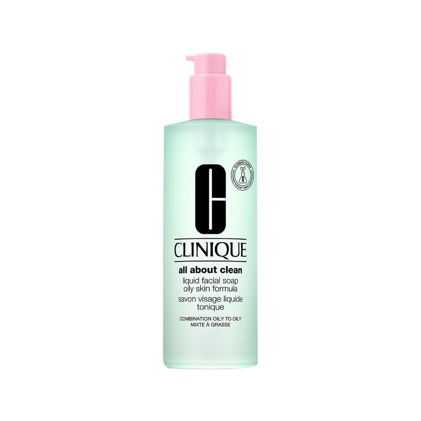Clinique All About Clean Face Cleansing Gel for Oily Skin - 400ml, Gentle & Effective Skincare
