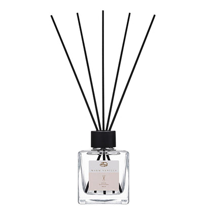 Eklips Reed Diffuser Warm Vanilla - 100ml Home Fragrance with 240mm Reed Sticks