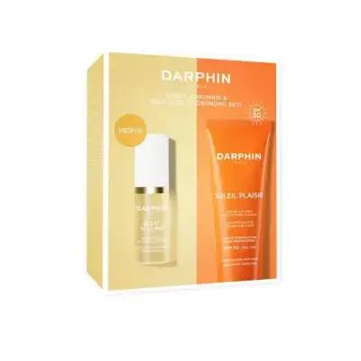 Darphin Soleil Plaisir Sunscreen SPF & Eclat Sublime Serum Set: UVA/UVB Protection, Hydrating, Radiant Skin - Anti-Aging