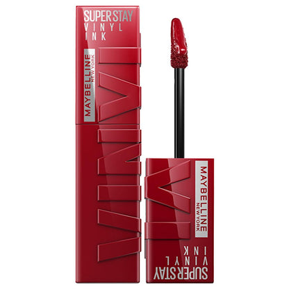 Maybelline New York Super Stay Vinyl Ink Liquid Lipstick - Long-Lasting, Smudge-Proof, High-Gloss Lip Color