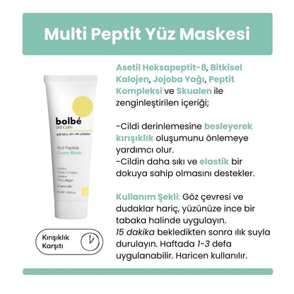 Bolbe Multi-Peptide Plumping & Elasticity Cream Mask 50ml
