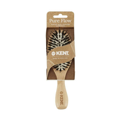 Kent Pure flow Vented Oval Cushion Hairbrush LPF1 - 5 Oz