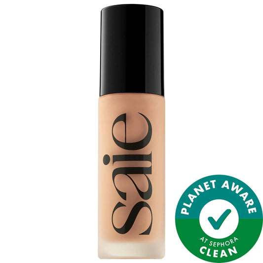 Glowy Super Skin Tint Foundation with Hyaluronic Acid - Vegan, Cruelty-Free, Hydrating Makeup for Natural Finish