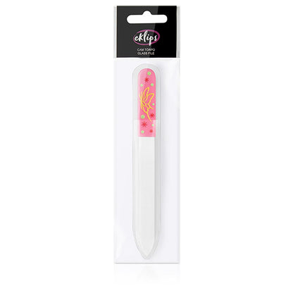 Eklips Glass Nail File AC84229S - Double-Sided Nail Care Tool for Gentle Shaping and Hygiene