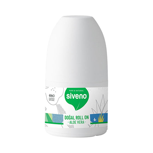 Siveno Natural Aloe Vera Roll-On Deodorant for Women - 100% Natural Ingredients, Chemical-Free & Eco-Friendly