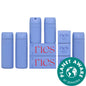RIES - Refillable Travel Container Set: Leakproof, Reusable, & TSA Approved - Sustainable Travel Bottles for Shampoo, Conditioner, Lotion