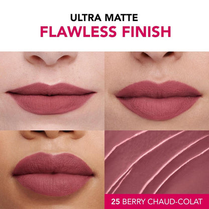 Bourjois Rouge Velvet Ink Liquid Lipstick 25 Berry Chaud-Colat