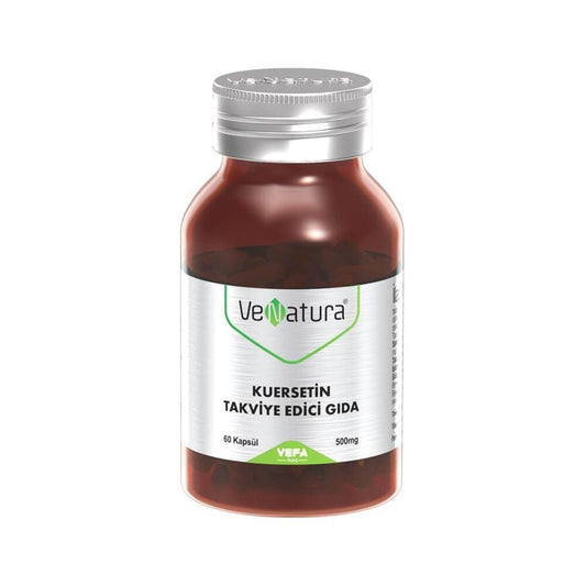 VeNatura Quercetin Supplement 500 mg - 60 Capsules for Antioxidant & Immune System Support