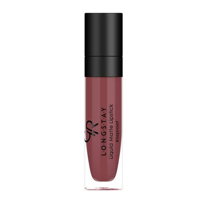 Golden Rose Liquid Matte Lipstick - Long-Lasting, Nourishing Lip Color with Vitamin E