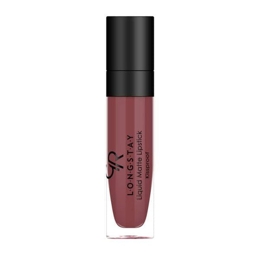 Golden Rose Liquid Matte Lipstick - Long-Lasting, Nourishing Lip Color with Vitamin E