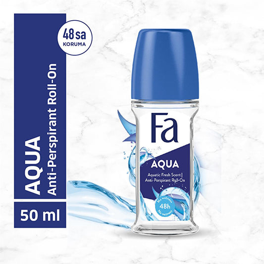 Fa Aqua Deodorant for Women: Enjoy All-Day Freshness & White Mark Protection with this Refreshing Roll-On