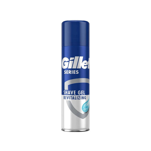 Gillette Revitalizing Shaving Gel 200ml - Smooth Shave with Revitalizing Properties for Men