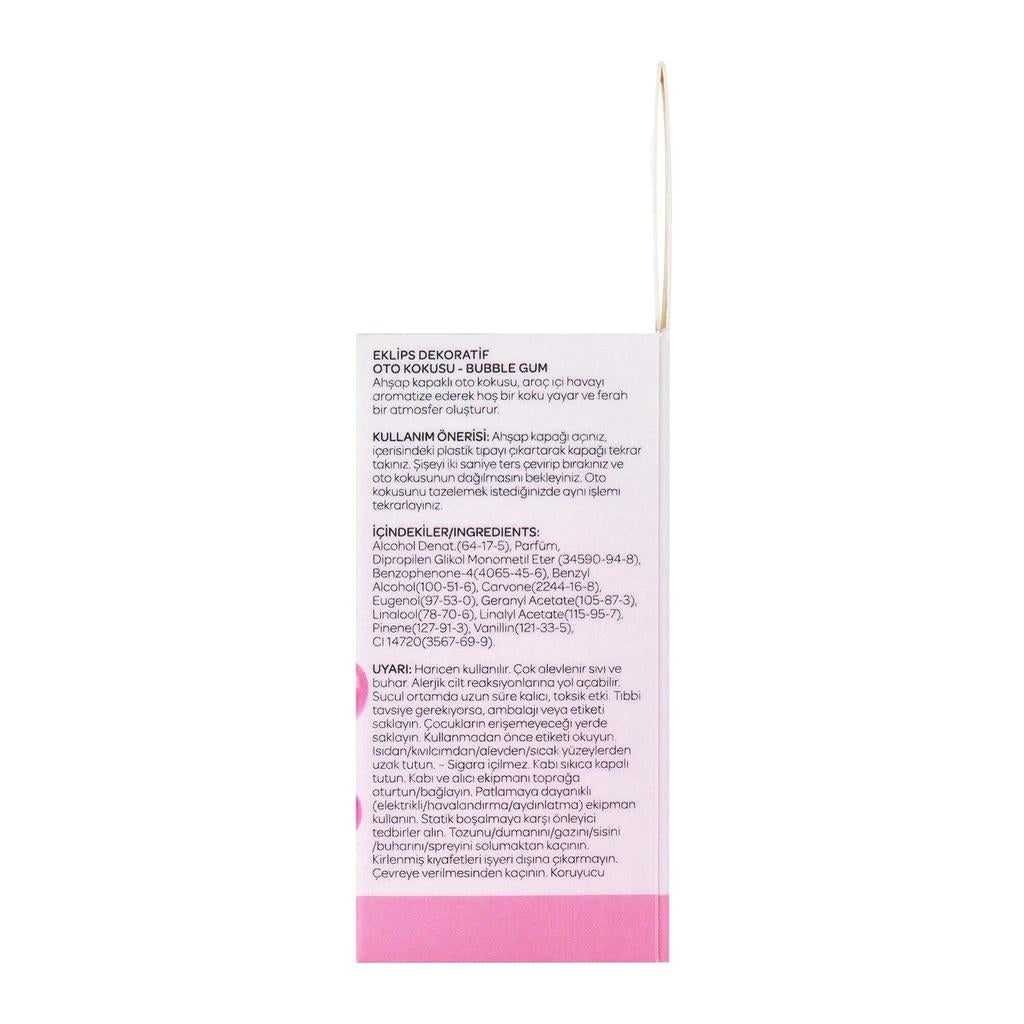Eklips Decorative Car Air Freshener Bubble Gum 10 ml