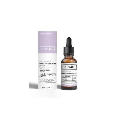 Skin401 Niacinamide Refresh Bright Serum 30ml - Brightens, Hydrates, and Minimizes Pores - Vegan & Cruelty-Free
