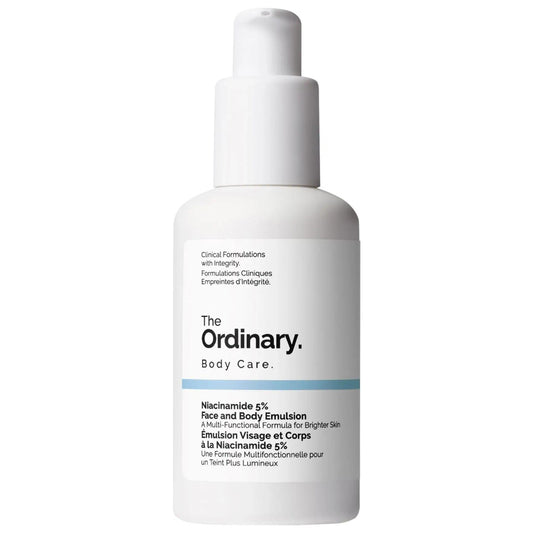 Niacinamide 5% Face & Body Emulsion: Visibly Reduce Dark Spots & Even Skin Tone | Fragrance-Free, Vegan & Cruelty-Free Skincare
