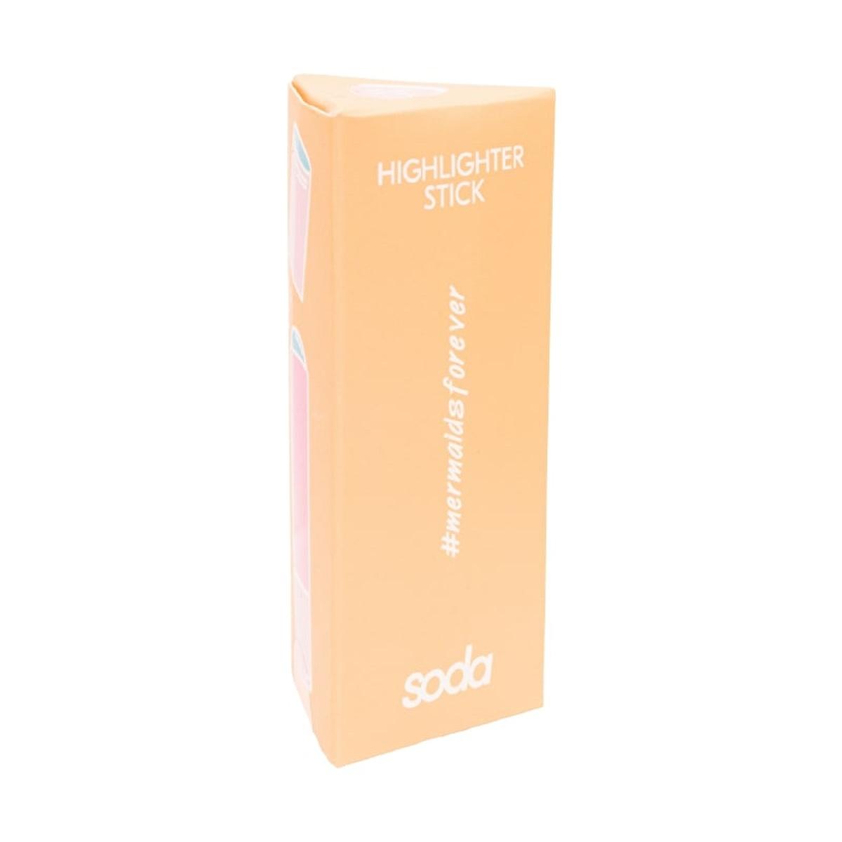 Soda Glow Getter Highlighter Stick - Long-Lasting Cream Highlighter for Radiant Glow