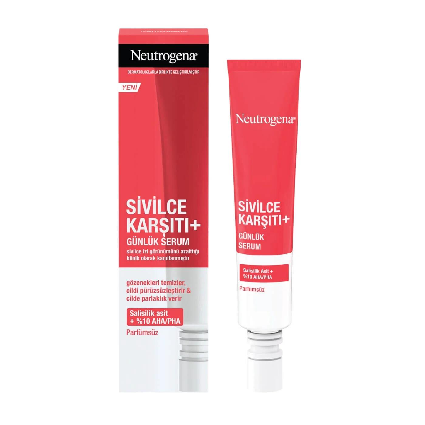 Neutrogena Stubborn Texture Daily Serum with AHA/BHA 30 ml
