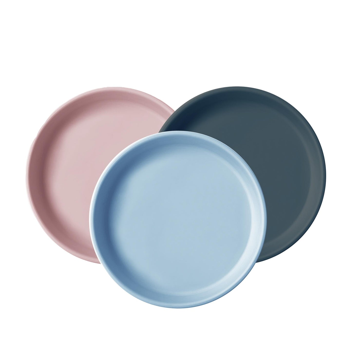 OiOi Basics Silicone Baby Plate - Durable, Non-Toxic, and Easy to Clean Feeding Solution for Infants and Toddlers