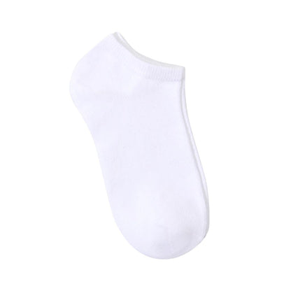 Eklips White Sneaker Socks Comfortable Low-Cut 5-Pack