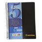 SinAline Spiral Notebook (5 Subject, 200 Sheets)