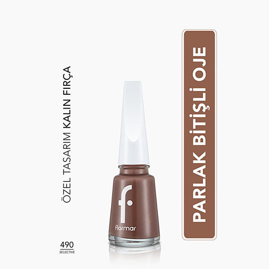 Flormar Nail Enamel: Intense Color, Chip-Resistant, Long-Lasting Nail Polish | Strengthens Nails with Magnesium, Calcium & Sulfur