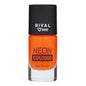 Rival Loves Me Neon Blazing Fire Nail Polish - UV Glow Nail Art Supplies, 8ml