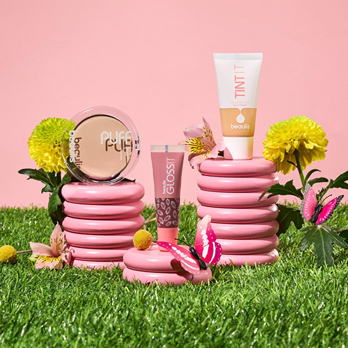 Beaulis Mineral Powder Makeup - Flawless Face Powder for Natural Finish, Long-lasting Oil Control Makeup Powder