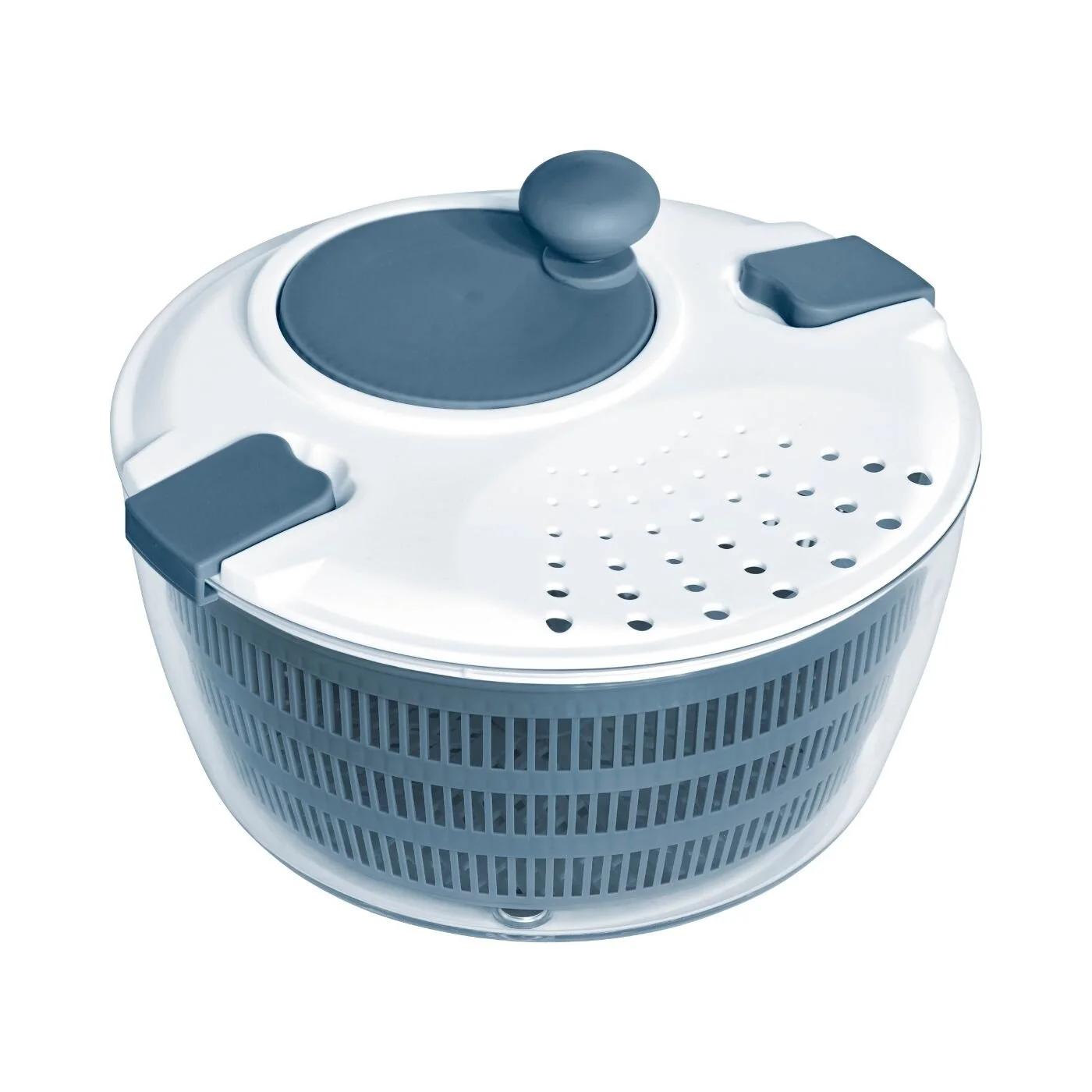 Ideenwelt Salad Spinner with Blue Lid 1 Count