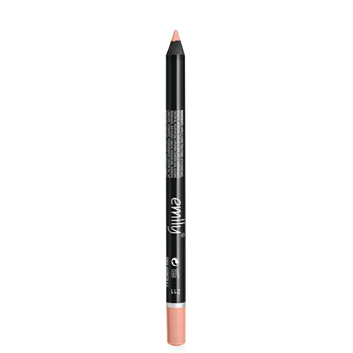 Emily Long Lasting Lip Pencil - Precise, Durable Lip Color for Beauty Enthusiasts