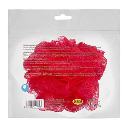 Eklips Strawberry Soap Infused Bath Sponge for Smooth Skin
