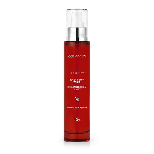 Bade Natural Rosehip Brightening Toner - Natural Facial Toner for Blemish Control, Pore Minimizing & Antioxidant Protection