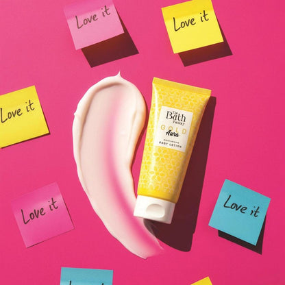 The Bath Factory Gold Aura Body Lotion for Soft Skin 200 ml