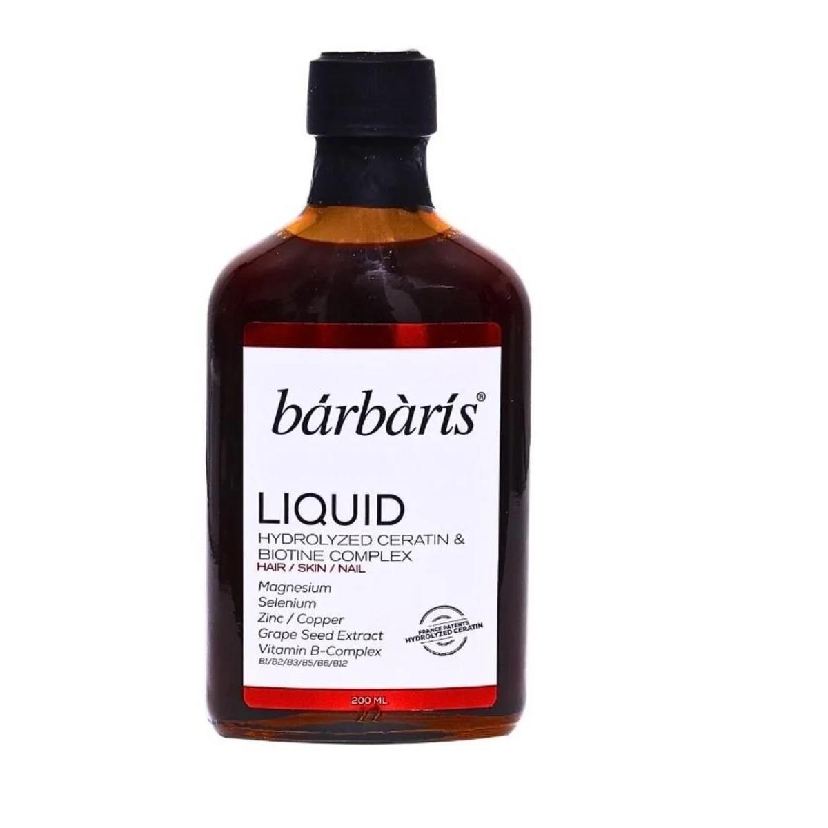 Barbaris Liquid Hydrolyzed Keratin & Biotin Complex 200 ml