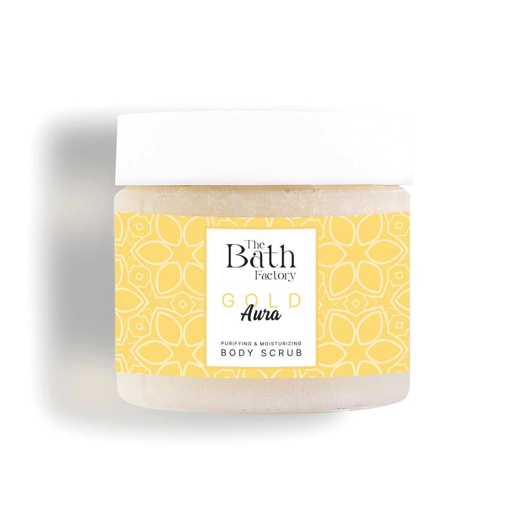 The Bath Factory Gold Aura Body Scrub 300g