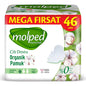 Molped Pure & Soft Normal Sanitary Pads Mega Pack 46 Count