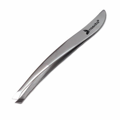 Nascita Stainless Steel Slant Tip Tweezers 016