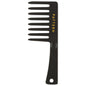 DevaCurl Wide Tooth Comb for Curly Hair - Gentle Detangling, Curl Enhancing, and Volume - Heavy-Duty Wide Tooth Comb for Coily Hair