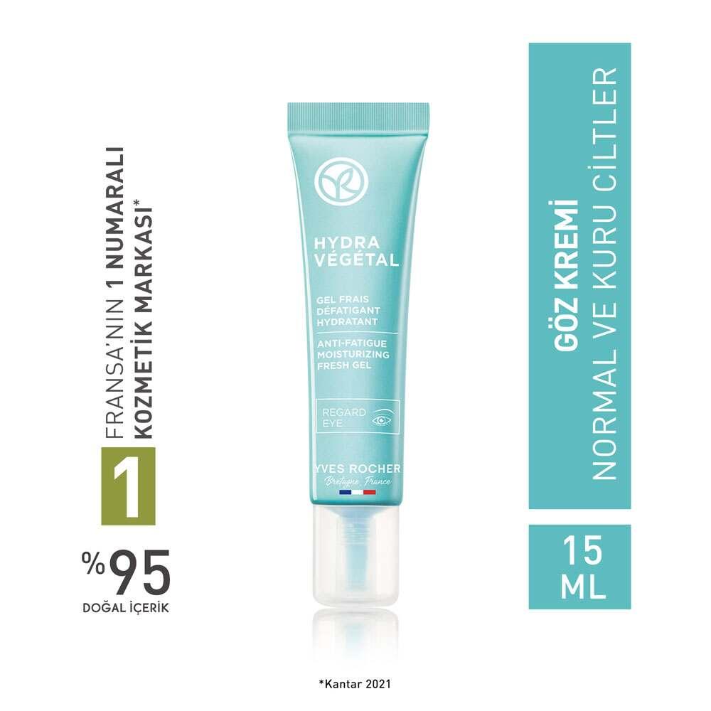 Hydra Vegetal Eye Cream for Normal & Dry Skin - Natural, Hydrating, Dermatologically Tested