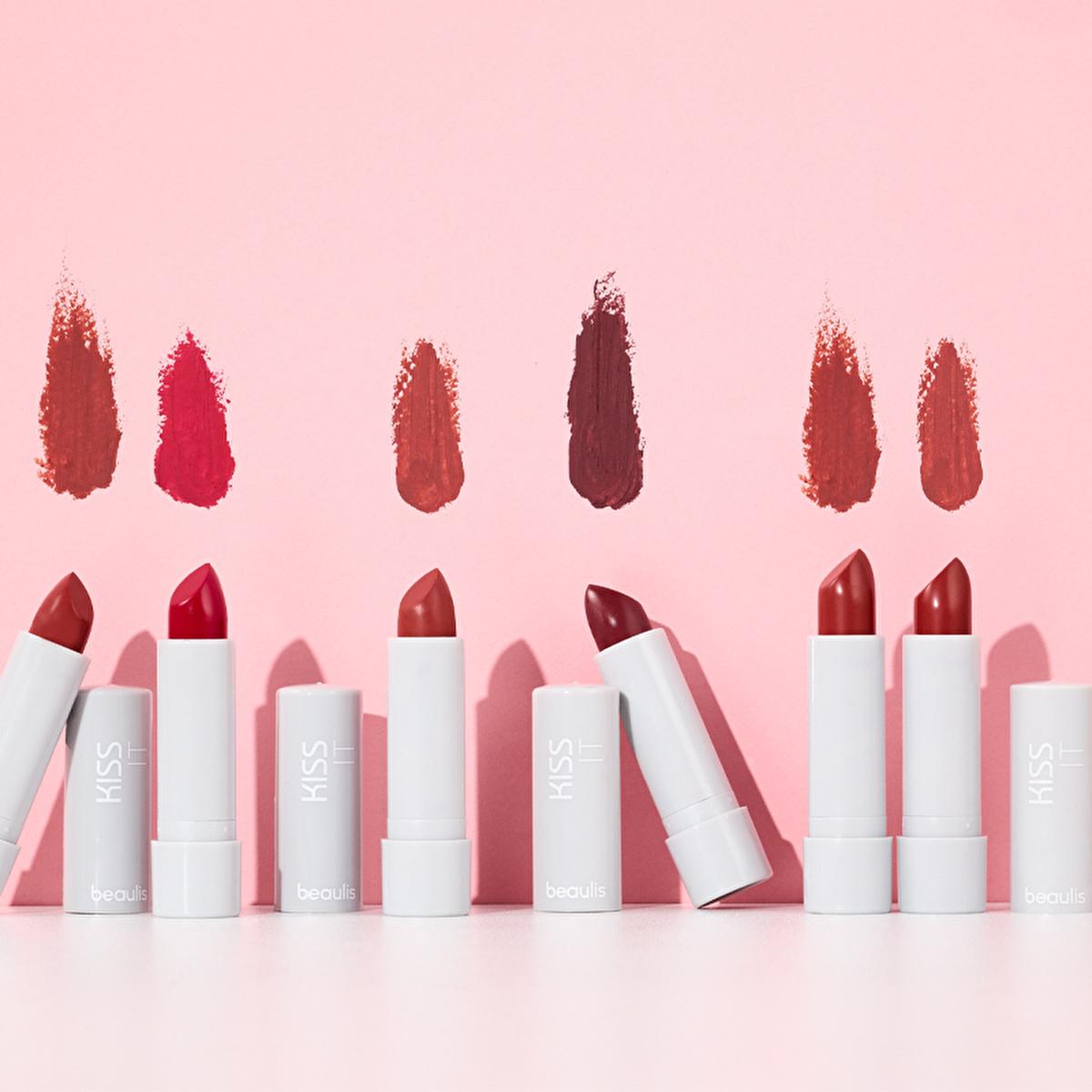 Beaulis Matte Lipstick - Long-Lasting Moisturizing Lip Color for Dry Lips