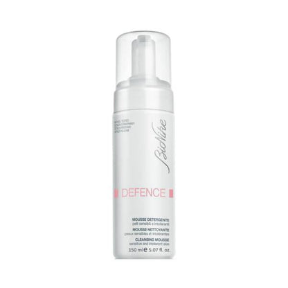 BioNike Defence Cleansing Mousse 150ml - Gentle Face Cleanser for Sensitive Skin, Makeup Remover