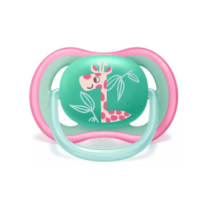 Philips Avent Ultra Air 18m+ Baby Pacifier - Comforting Soothing Solution for Infants with Extra Large Air Holes