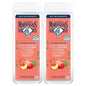 Le Petit Marseillais Peach Shower Gel Set - 2 x 400ml Bottles - Natural & Moisturizing for Gentle Skin Cleansing