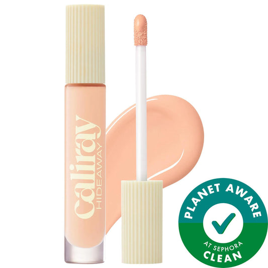 Hideaway Under Eye Color Corrector Concealer: Brightens Dark Circles, Hydrating, Lightweight & Clean Beauty
