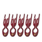 Fiona Franchimon No 1 Hairpin Ruby Red 5 Pack
